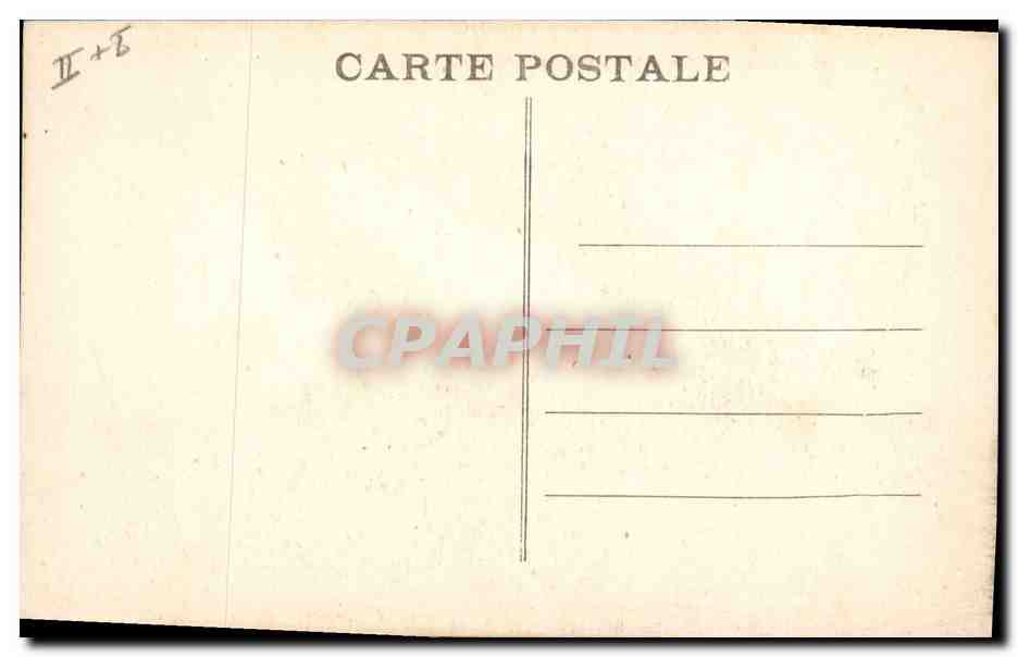 CPA Bateau de Guerre Croiseur Victor Hugo  — Verso