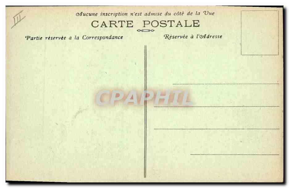 CPA Bateau de Guerre Le cuirasse Voltaire  — Verso