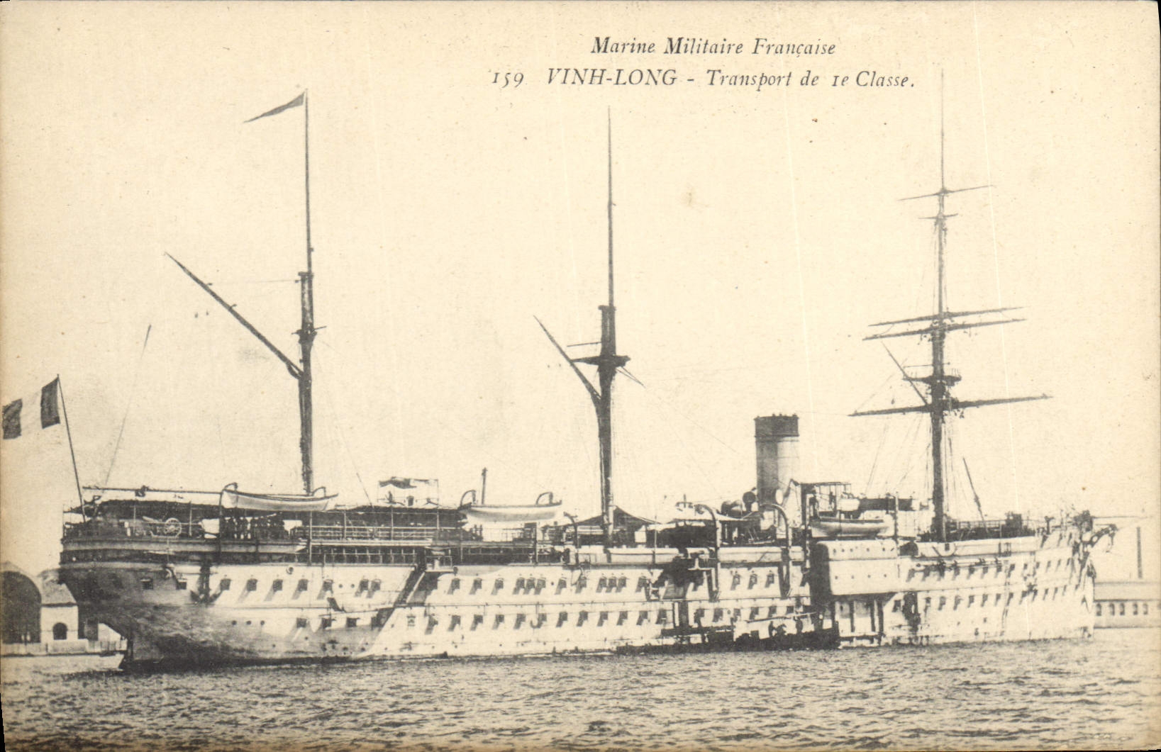 Vinh-Long — Transport de 1ère Classe — Marine Militaire Française