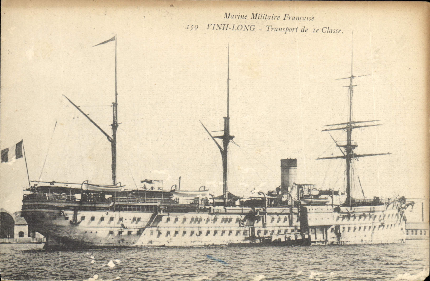 Vinh-Long — Transport de 1ère Classe — Marine Militaire Française