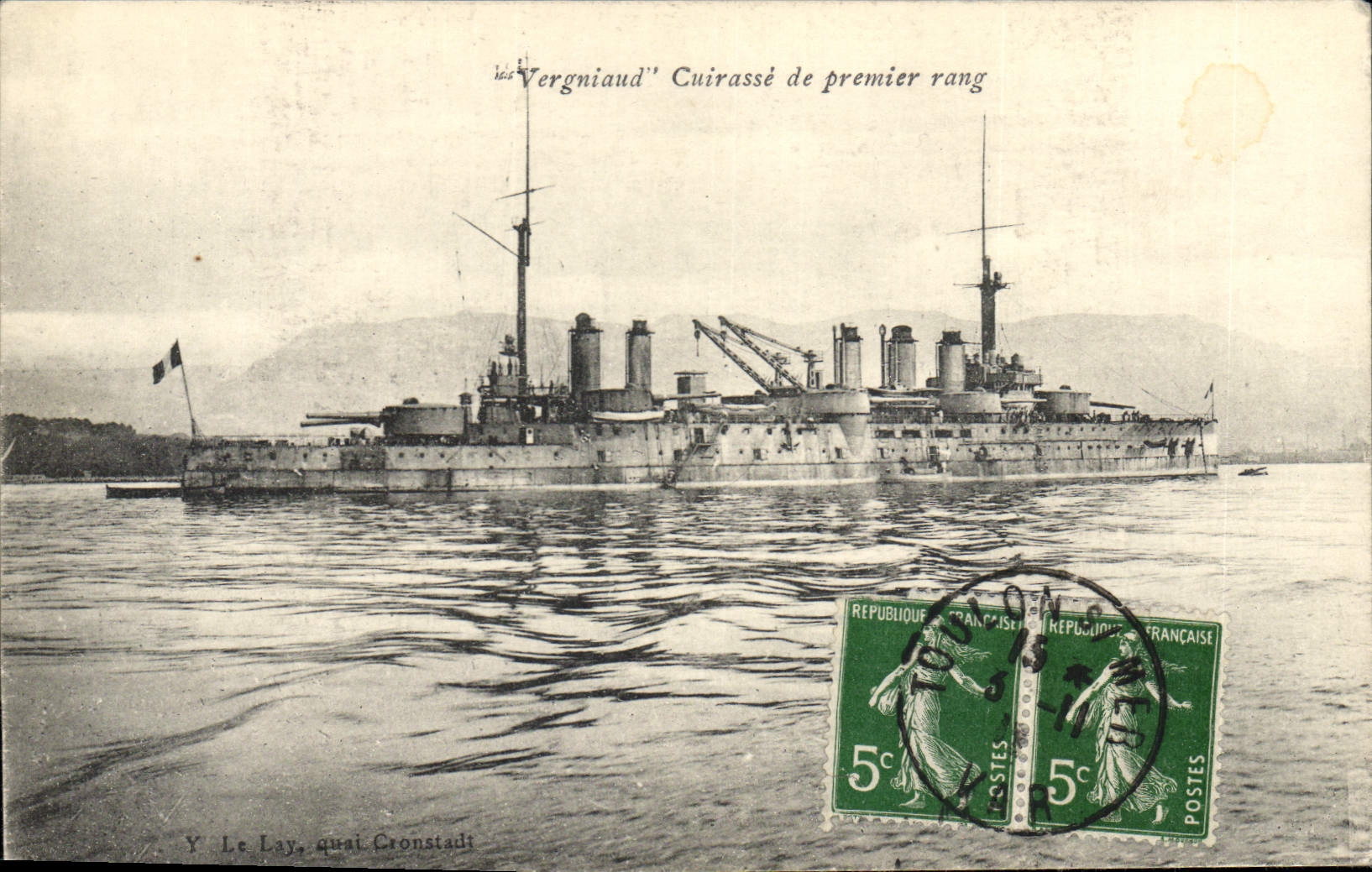 Le Verigniaud — Cuirassé de premier rang — Y. Le Lay, quai Cronstadt