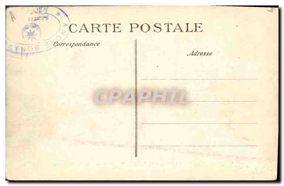 Marine Nationale — "Vérité", Cuirassé d'Escadre — E.D. n°754 — Verso