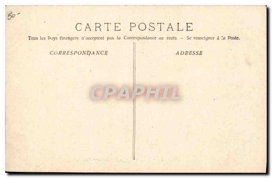 CPA Bateau de Guerre Le Victor Hugo Croiseur Cuirasse  — Verso