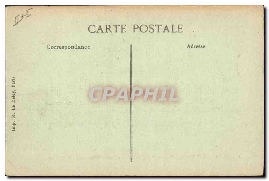 CPA Bateau de Guerre Verite Cuirasse d'escadre  — Verso