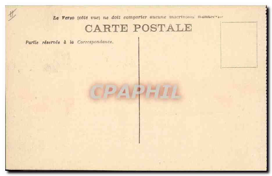 CPA Bateau de Guerre Voltaire Cuirasse  — Verso
