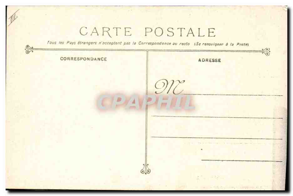 CPA Bateau de Guerre Verite Cuirasse  — Verso