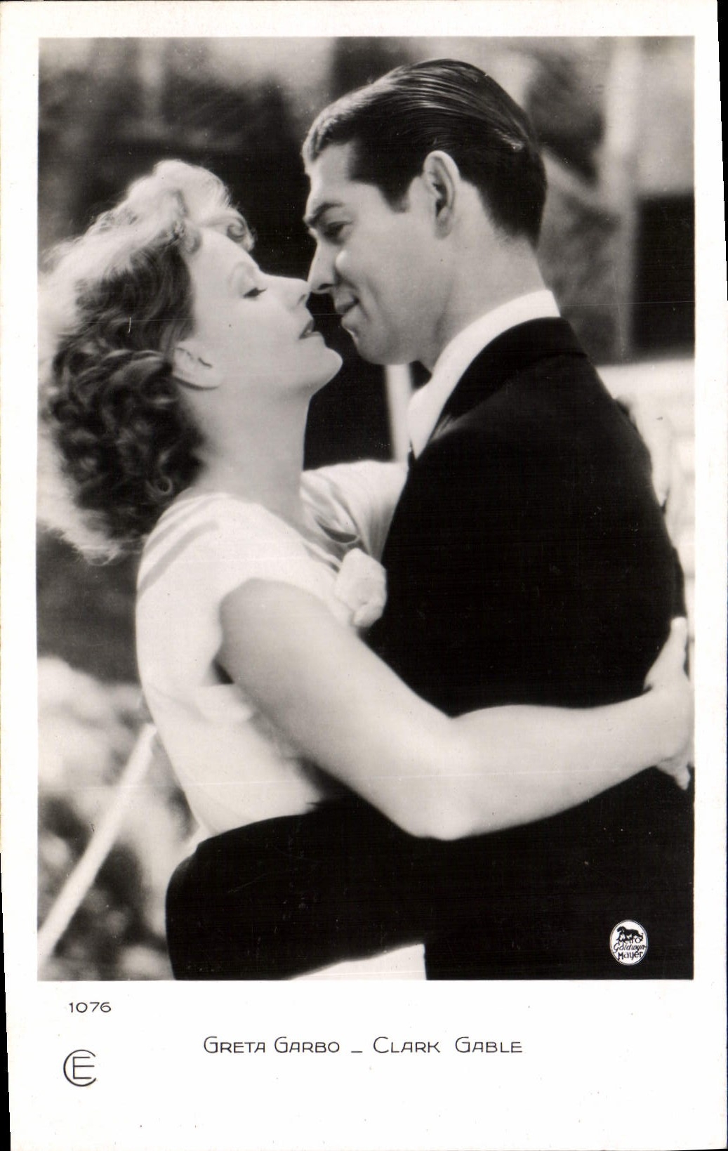 CPM Cinema Greta Garbo Clark Gable 