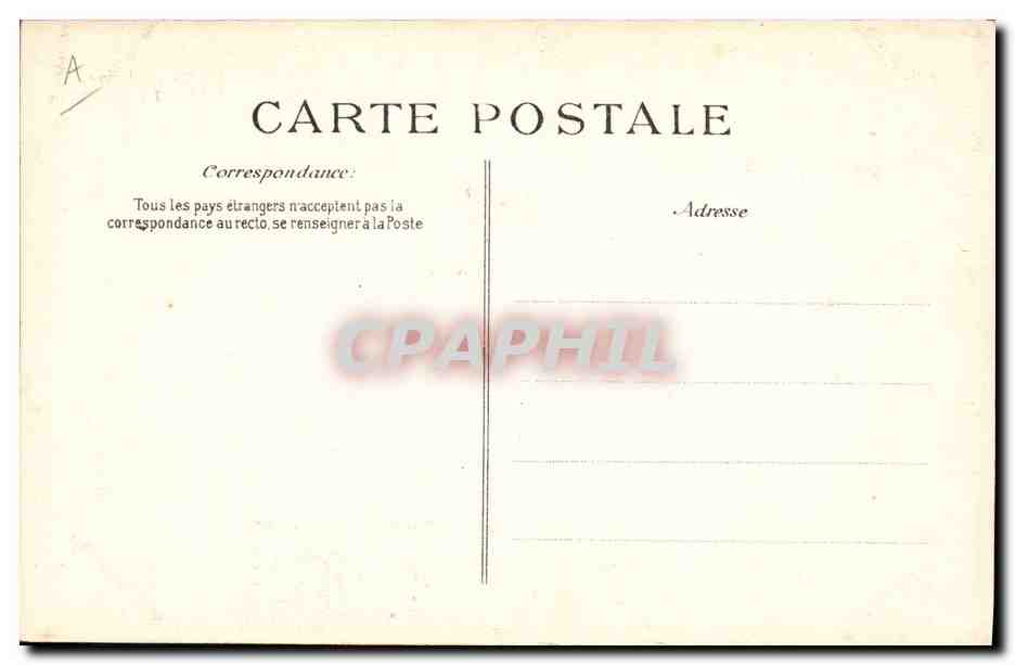 CPA Folklore Jeune veuve de Concarneau en priere  — Verso
