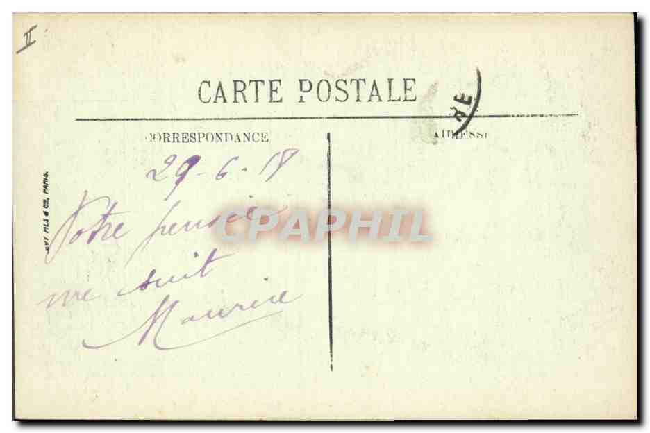 CPA Folklore Alfred Guillou Les sardinieres de Concarneau  — Rückseite