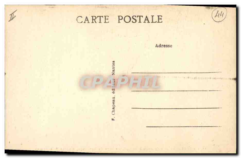 CPA Folklore En Bretagne Une noce a Saille au pays de Guerande Vasselon  — Rückseite
