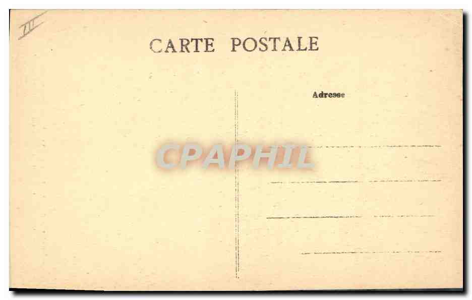 CPA Folklore Femme de Douarnenez et Audierne Coiffe a Cornettes des Fetes  — Verso