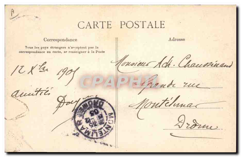 CPA Folklore Vannes Femme de Saint Patern  — Verso