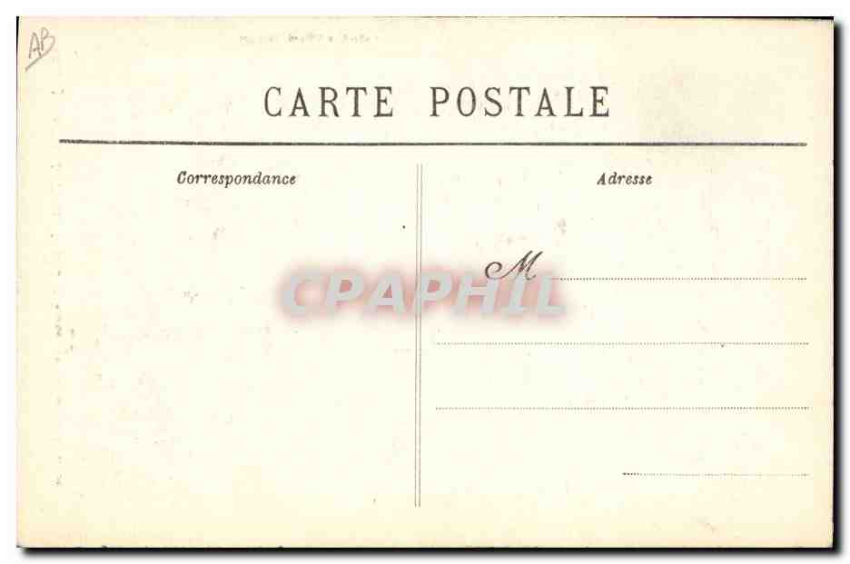 CPA Folklore Jeune fille de Pont L'Abbe  — Verso