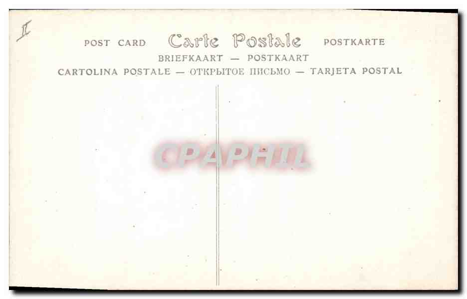 CPA Folklore Salon d'hiver 1910 Sur les quais Concarneau Janssaud  — Rückseite