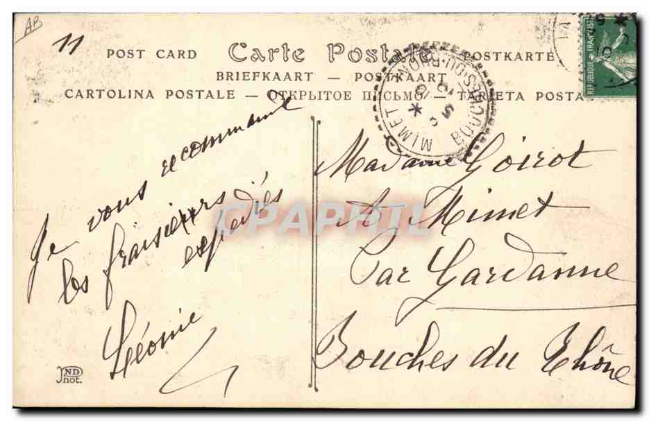 CPA Folklore Dentelle Dentelliere Argentan Le Point d'Argentan entierement a l'aiguille Normandie  — Verso