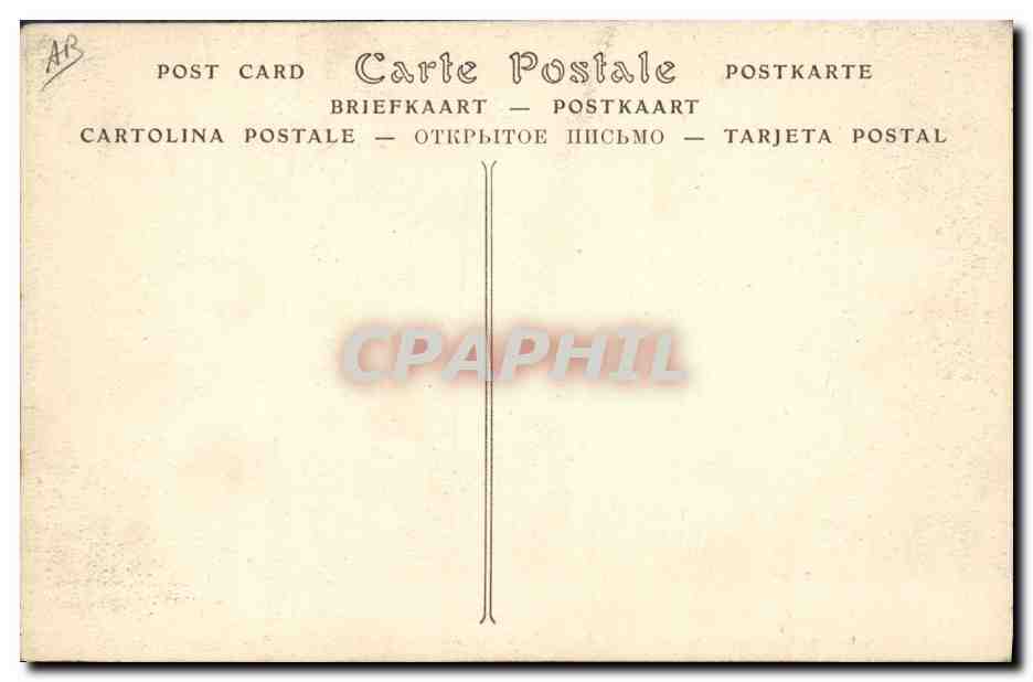 CPA Folklore Dentelle Dentelliere Point d'Alencon Ecole dentelliere d'Argentan Normandie  — Verso