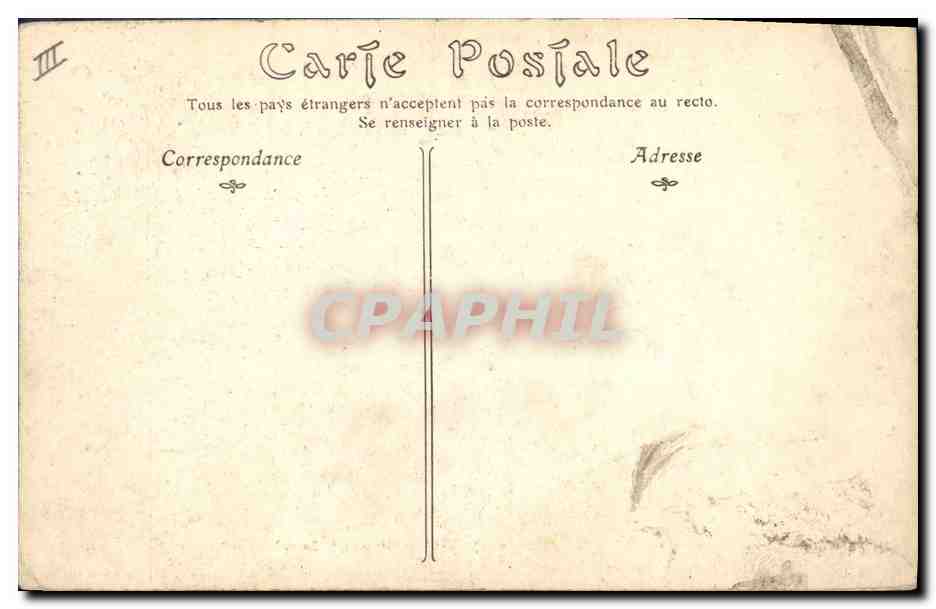 CPA Folklore Dentelle Dentelliere Point Colbert Ecole dentelliere d'Argentan Normandie  — Verso