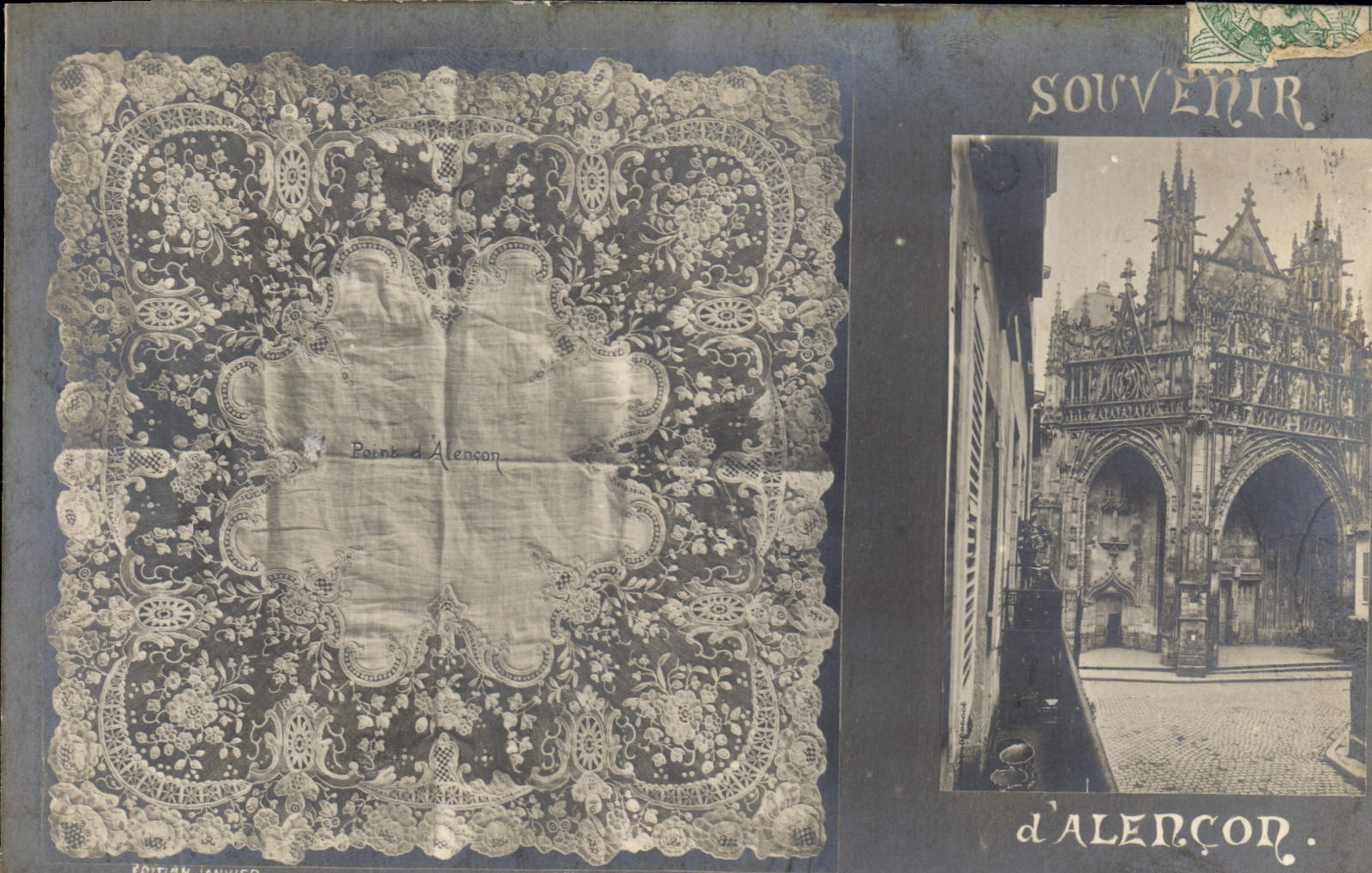 CPA Folklore Dentelle Dentelliere Alencon 