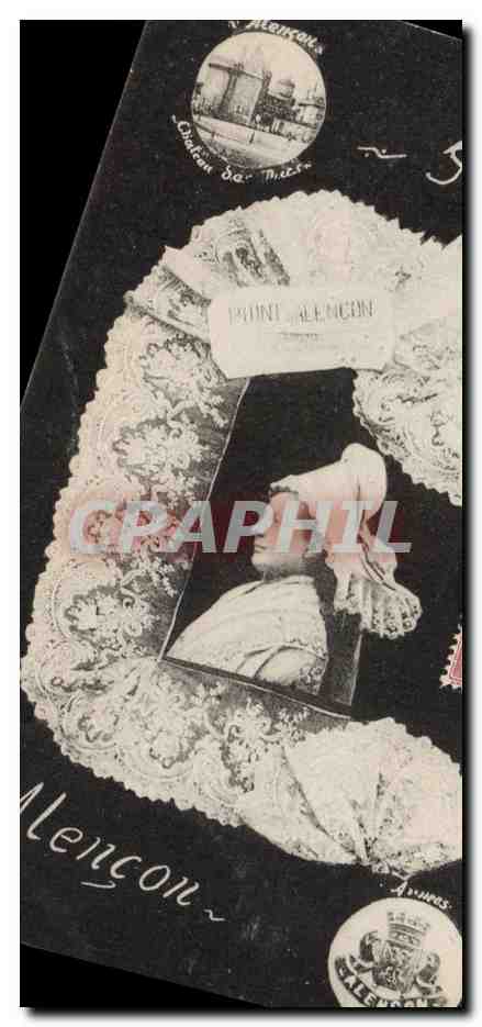 CPA Folklore Dentelle Dentelliere Alencon 