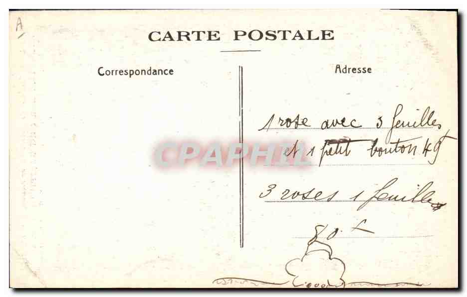 CPA Folklore Dentelle Ecole Dentelliere du Point d'Alencon  — Verso