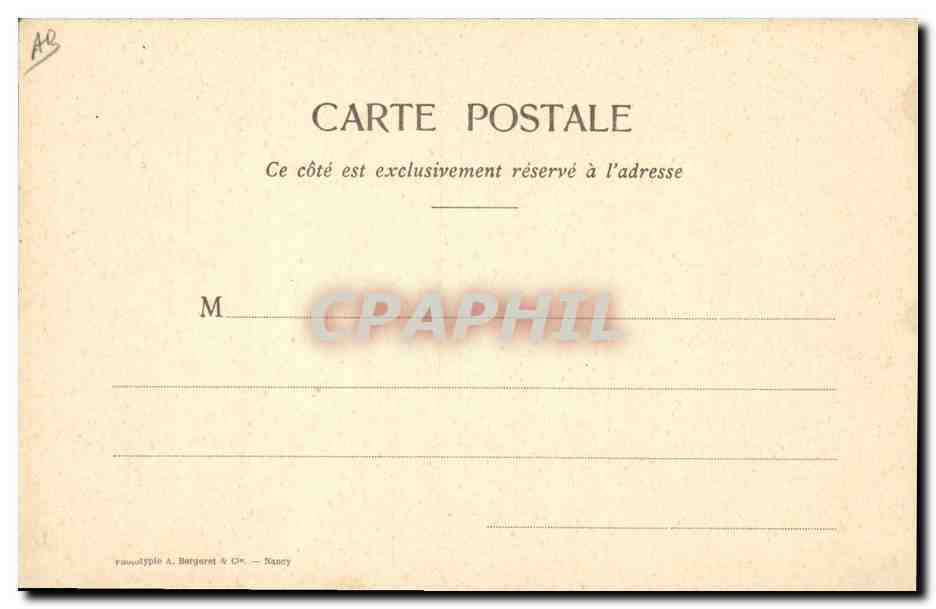 CPA Folklore Dentelle Dentelliere Point d'Alencon  — Verso