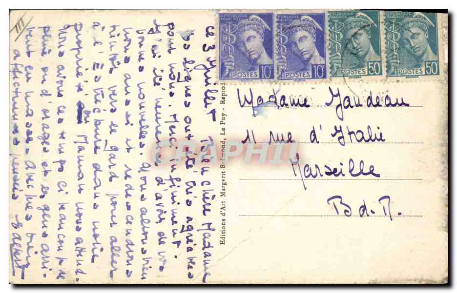 CPA Folklore Dentelle Une jeune Dentelliere  — Verso