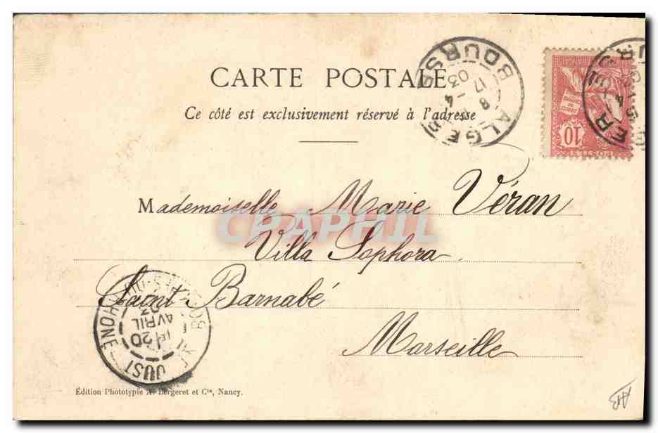 CPA Folklore Dentelle Dentelliere Point d'Angleterre  — Verso