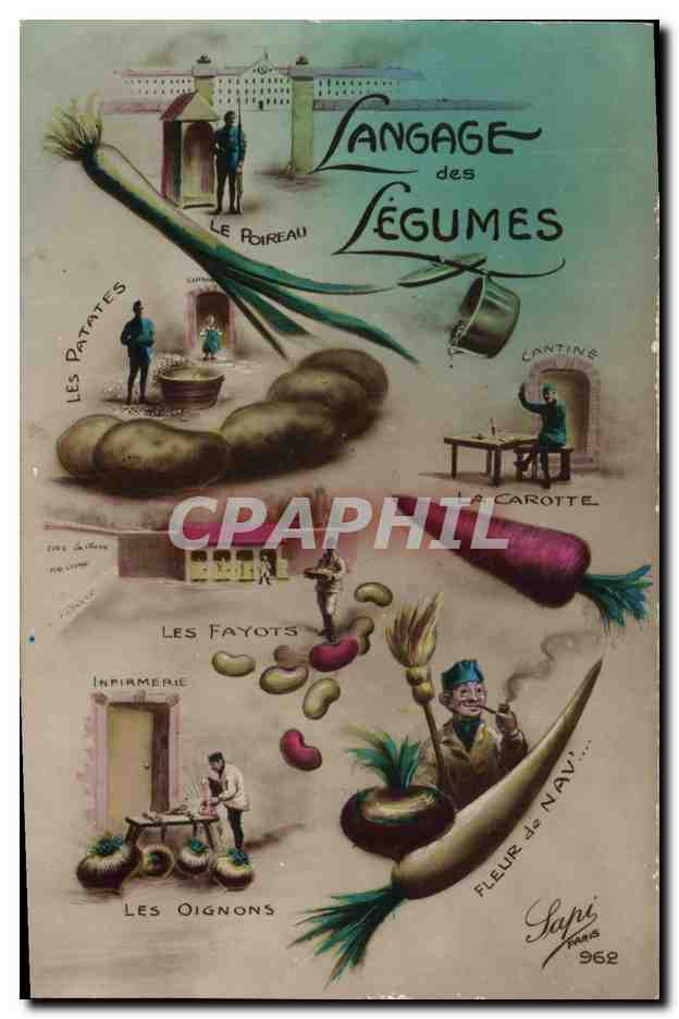 Langage des Légumes — Sapi, Paris, n° 962