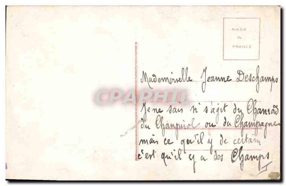 Sainte Catherine — VIVE SAINT CATHÉRINE — Irissette, n° 1997 — Reverso