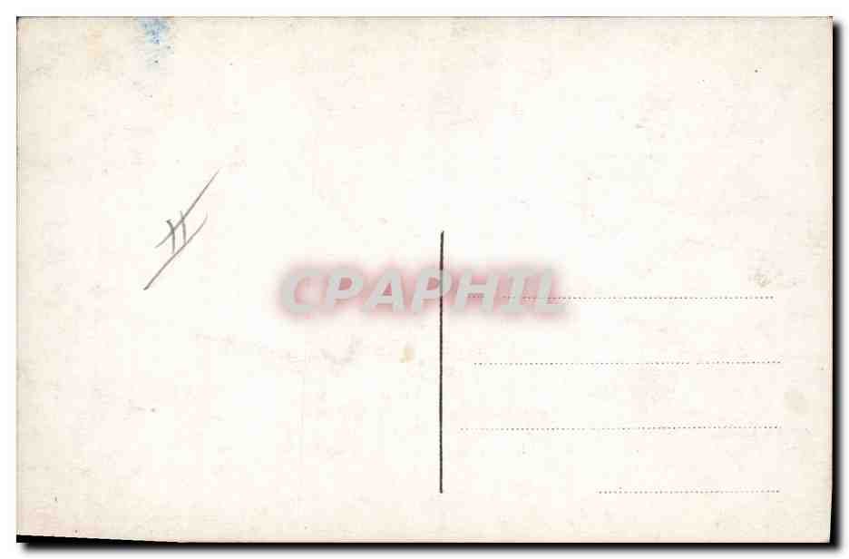 CPA Fantaisie Langage des timbres Semeuse  — Rückseite