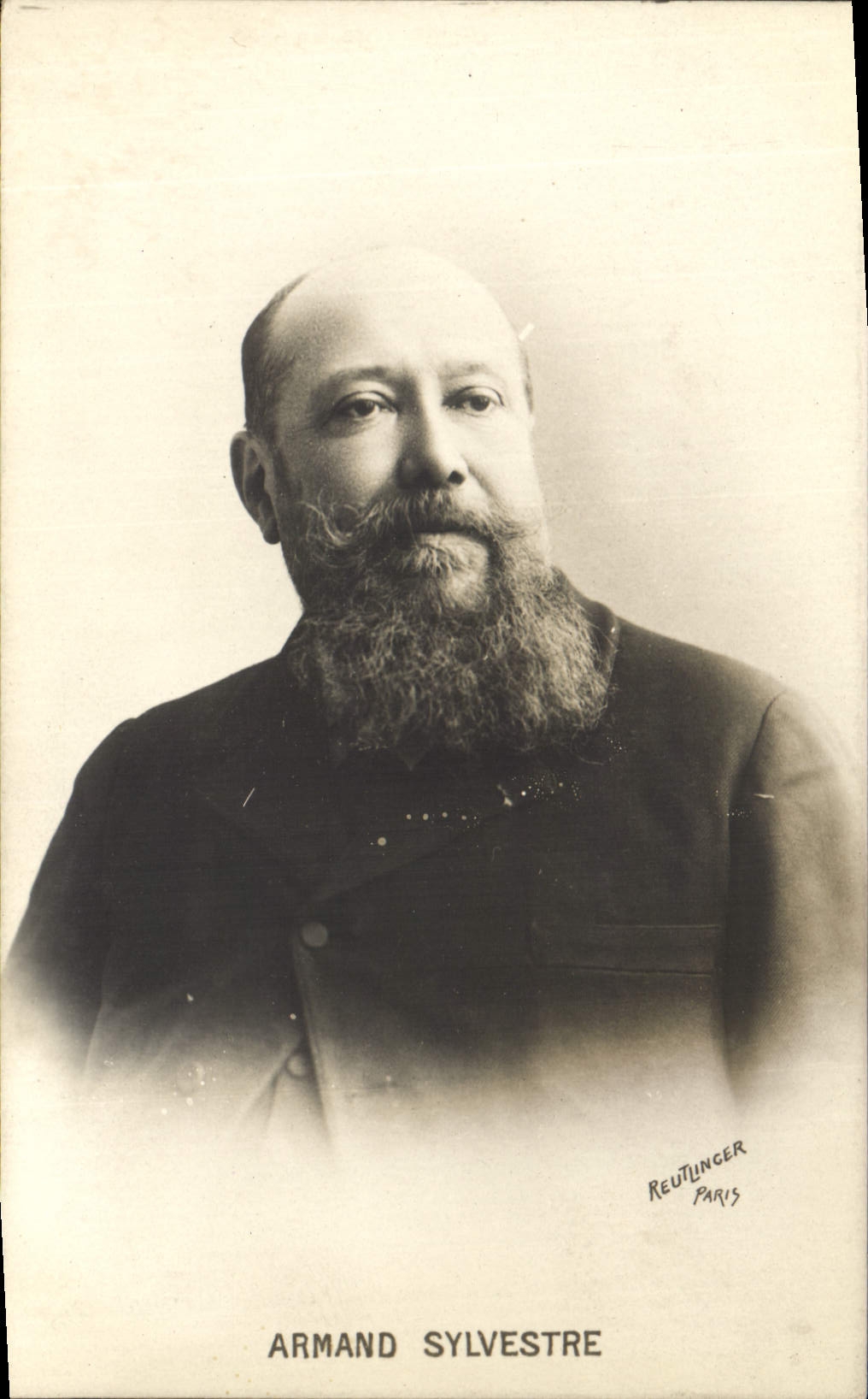 Armand Sylvestre — portrait — Reutlinger Paris