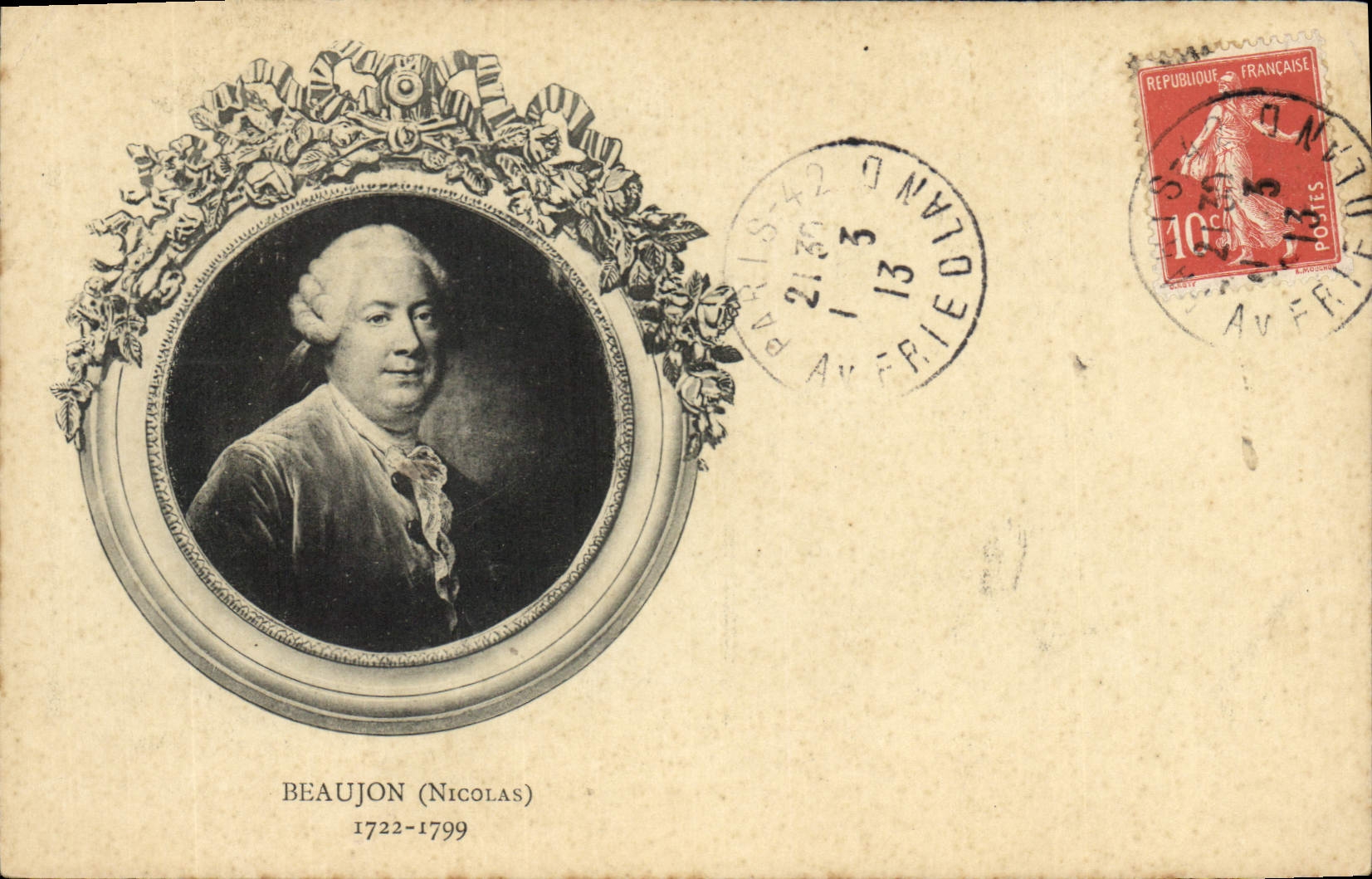 CPA Nicolas Beaujon 1722 1799 