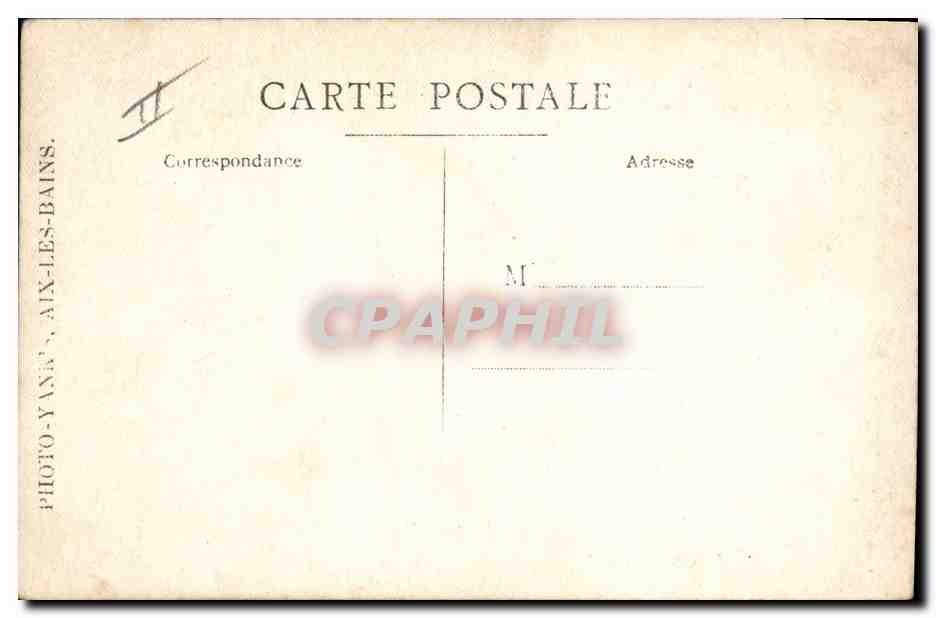 CPA Caricature  — Verso