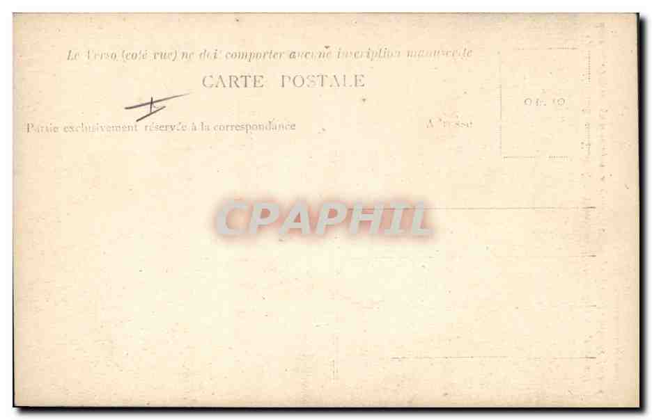 CPA Villeneuve sur Yonne Portrait de Chateaubriand  — Rückseite
