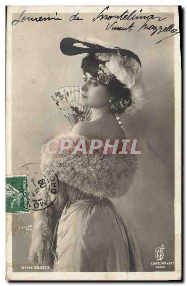 Léonore de Montelina — Portrait — Fialdoro, Paris, série X632/16