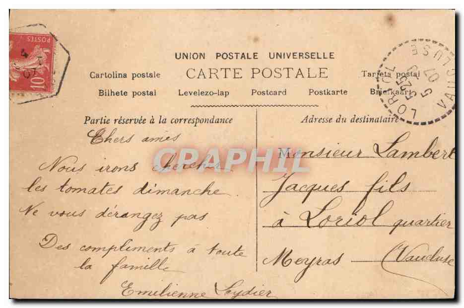 CPA Fantaisie Femme Eventail Par le trou de la serrure — Rückseite