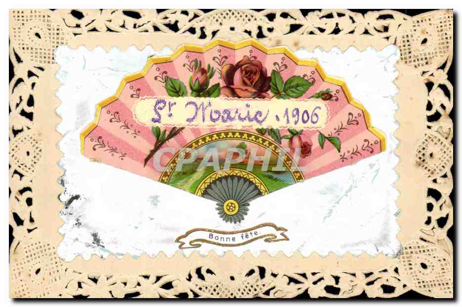 Sint-Maria — Jaar 1906 — Decoratieve ansichtkaart