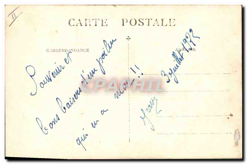 Groupe de soldats — Éditeur E. JUGE, photographe — n° II — Reverso