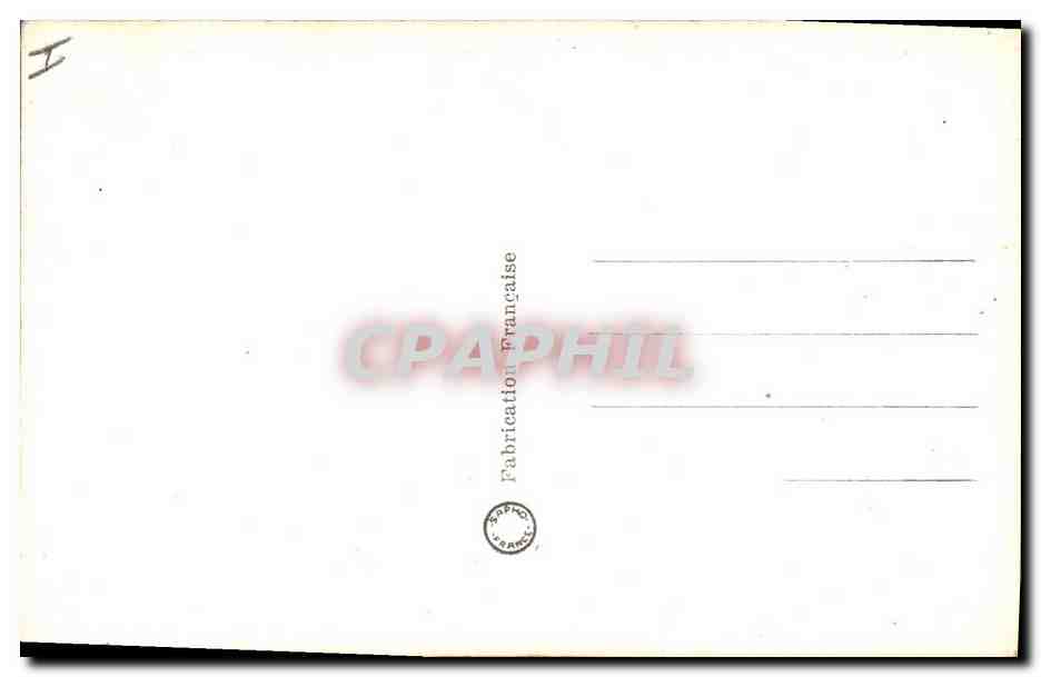 CPA Fantaisie Coeur Femme Un beau programme — Verso