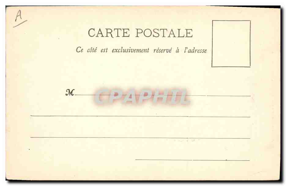 Escarre français — 'Wattionies' — Châté A. Bourgault, Phototypie A. Bourgault & Cie, Nancy — Reverso
