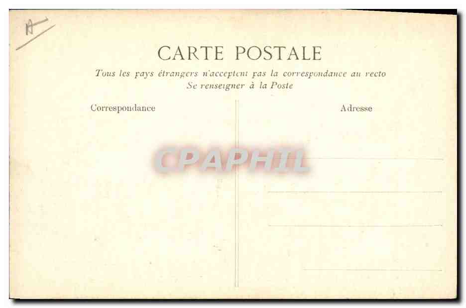 CPA Bateau de Guerre Waldeck Rousseau Croiseur Cuirasse  — Verso