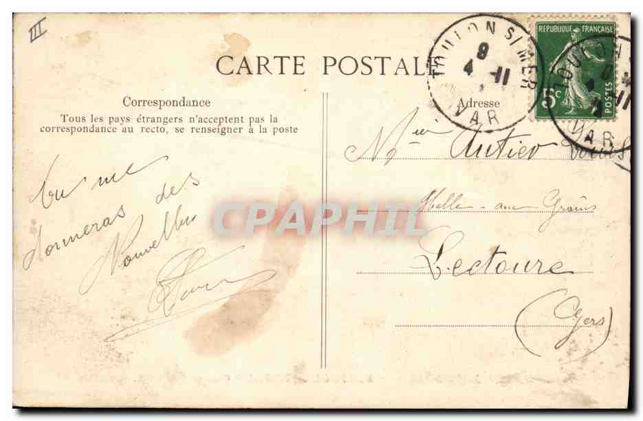 Marine Nationale — "WALDECK-ROUSSEAU" Croiseur Cuirassé 14.000 tonnes — Éditeur ELD n°2059 — Reverso