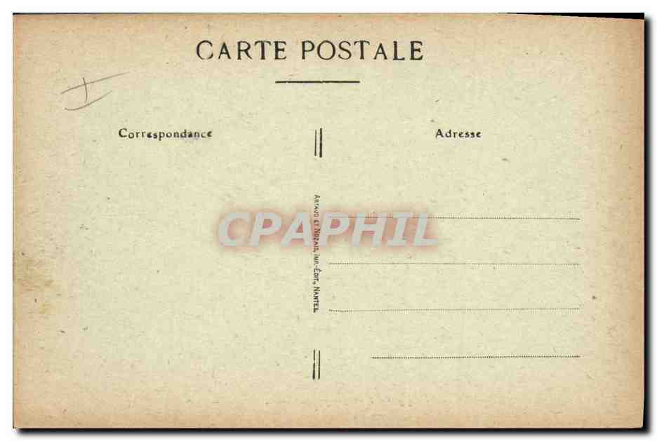 CPA Bateau de Guerre Le croiseur cuirasse Waldeck Rousseau  — Verso