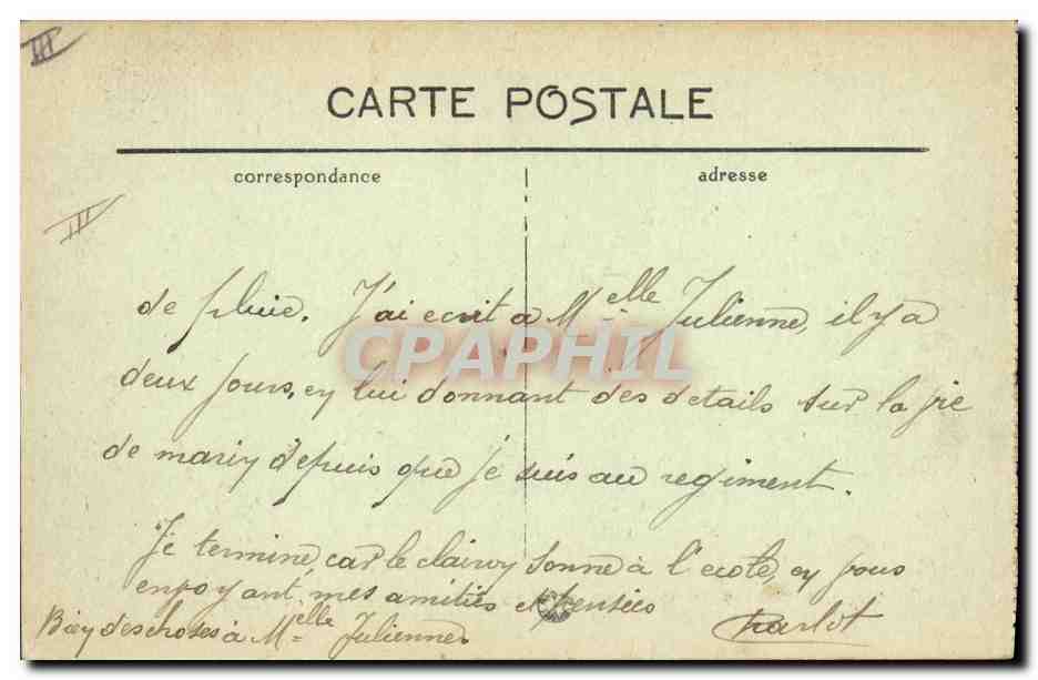 CPA Bateau de Guerre Waldeck Rousseau Croiseur de 1ere classe  — Verso