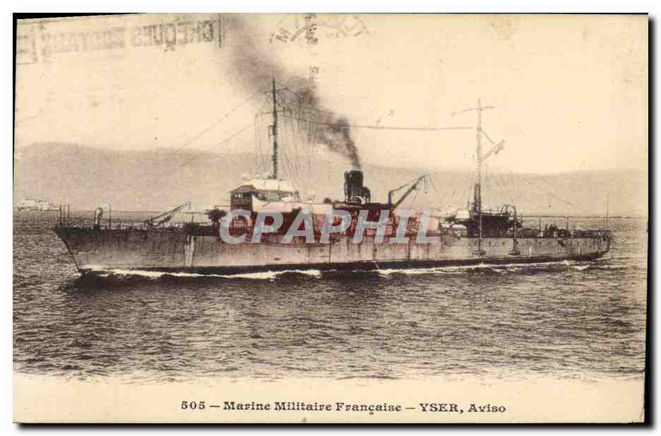 Yser — Aviso — Marine Militaire Française — 505