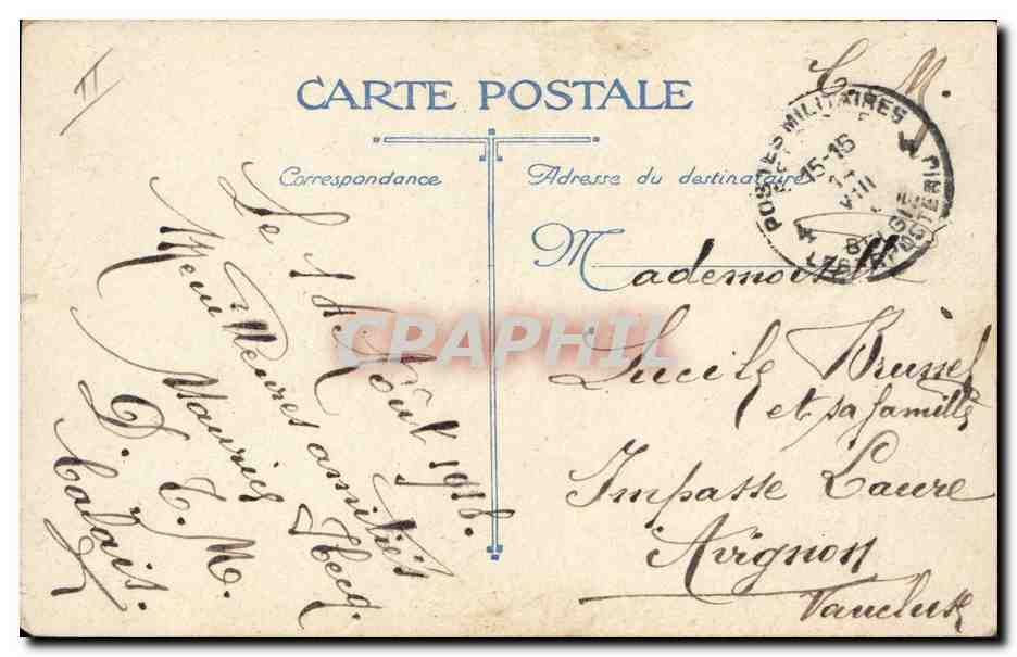 CPA Militaria LVC Grenadiers Belges La tranchee — Rückseite