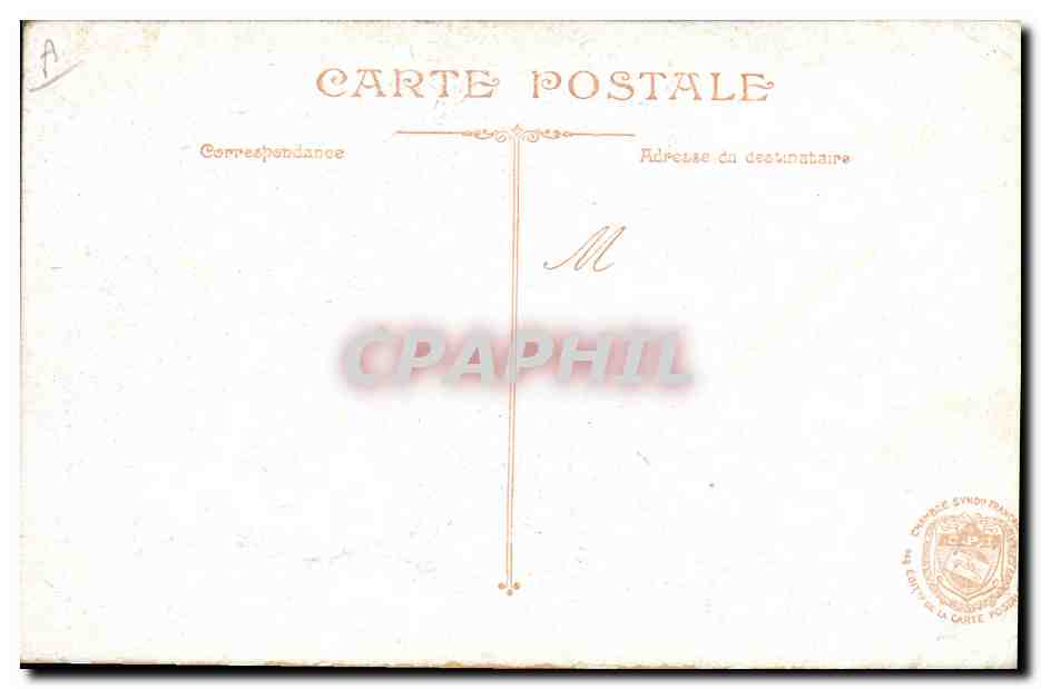 CPA Militaria LVC Officier de guides Un renseignement Velo Cycle — Rückseite