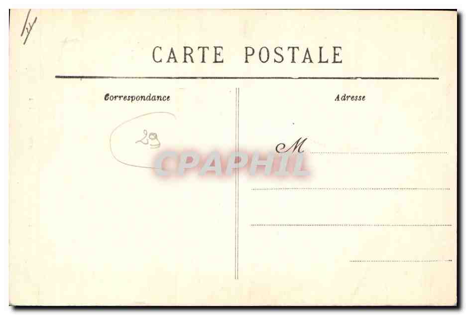 CPA Folklore La veuve de l'Ile de Sein Renouf — Verso