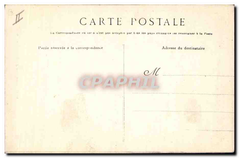 CPA Folklore Fouesnant Futurs epoux Enfants — Verso