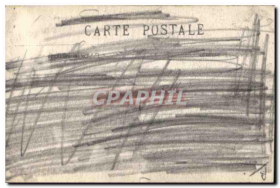 CPA Folklore Jeune fille de Fouesnant  — Rückseite